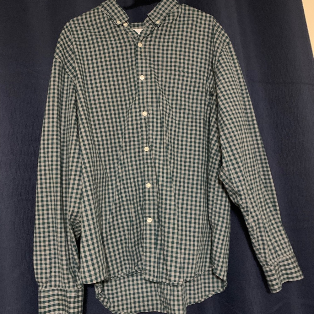 Old Navy long sleeve button down.